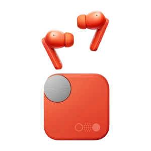 CMF by Nothing Buds Pro 2 with 50 dB ANC, Hi-Res + LDAC, Smart Dial, Spatial Audio, Dual Drivers Bluetooth Headset, Orange