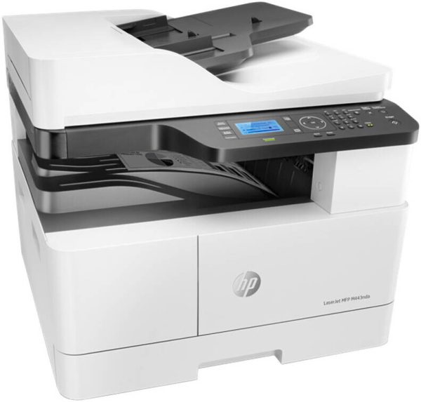 HP LaserJet M443nda A3 Multifunction Mono Laser Office Printer, Print, Copy, Scan, Up to 25 ppm Print Speed, ADF, White, 8AF72A - Image 2