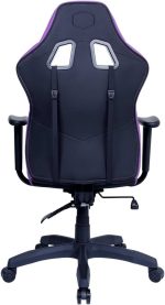 Cooler Master Caliber E1 Ergonomic Chair with Fixed Armrests and Head/Lumbar Support, Black+Purple, CMI-GCE1-PR - Image 7