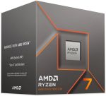 AMD Ryzen 7 8700F Desktop Processor, AM5, 8 Cores & 16 Threads, 5 GHz Maximum Boost, 100-100001590BOX - Image 2