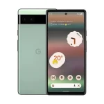 Google Pixel 6a Mobile Phone, 6.14 inch Full HD+ OLED Display, 6 GB RAM, 128 GB Storage, 4410 mAh Battery, Android 12, Sage