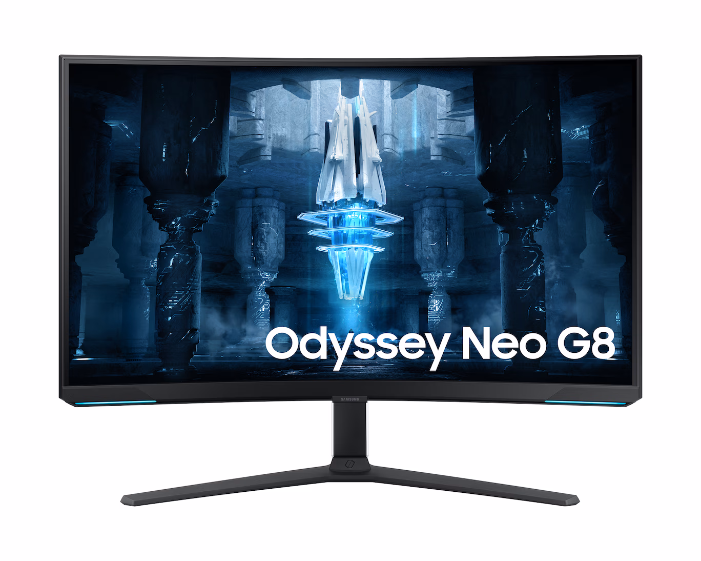 Samsung Odyssey Neo G8 32" 4K UHD Mini-LED Curved Gaming Monitor, 240Hz Refresh Rate, 1ms Response Time, AMD FreeSync Premium Pro, LS32BG850NMXUE