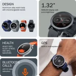 CMF by Nothing Watch Pro 2 Smartwatch, Touch Screen, Display Size - 33.5 mm, Orange Strap - Image 3