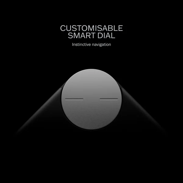 CMF by Nothing Buds Pro 2 with 50 dB ANC, Hi-Res + LDAC, Smart Dial, Spatial Audio, Dual Drivers Bluetooth Headset, Dark Grey - Image 3