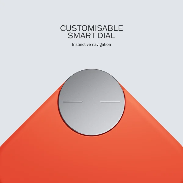 CMF by Nothing Buds Pro 2 with 50 dB ANC, Hi-Res + LDAC, Smart Dial, Spatial Audio, Dual Drivers Bluetooth Headset, Orange - Image 3
