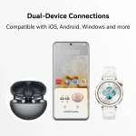 Huawei Freeclip,Open-ear design,AI Clear Call,Long Battery Life,Dual-Device Connections Bluetooth Headset, Black - Image 9