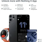 CMF by Nothing Buds 2 Plus with 50dB Hybrid ANC, Hi-Res + LDAC, Spatial Audio, 6HD Mic, 61.5Hrs Bluetooth Headset, Light Grey - Image 3