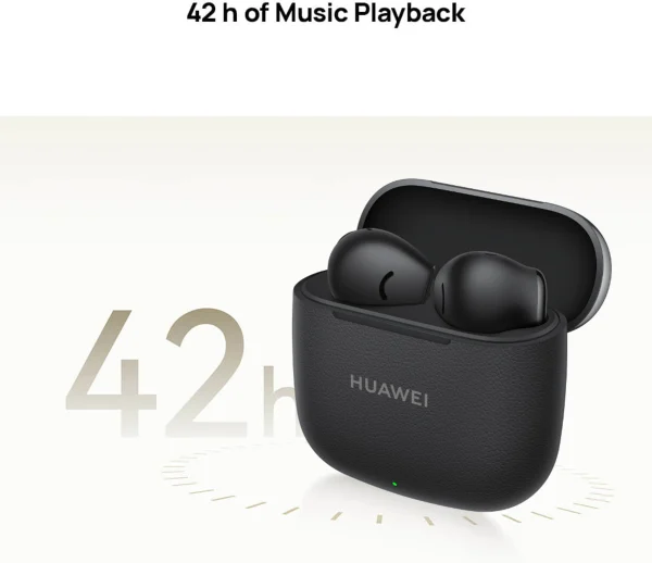 Huawei Freebuds SE 3, 42h of Music Playback, IP54 Dust & Splash Resistance, Fast Charging Bluetooth Headset, Black - Image 4