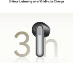 Huawei Freebuds SE 3, 42h of Music Playback, IP54 Dust & Splash Resistance, Fast Charging Bluetooth Headset, Black - Image 5