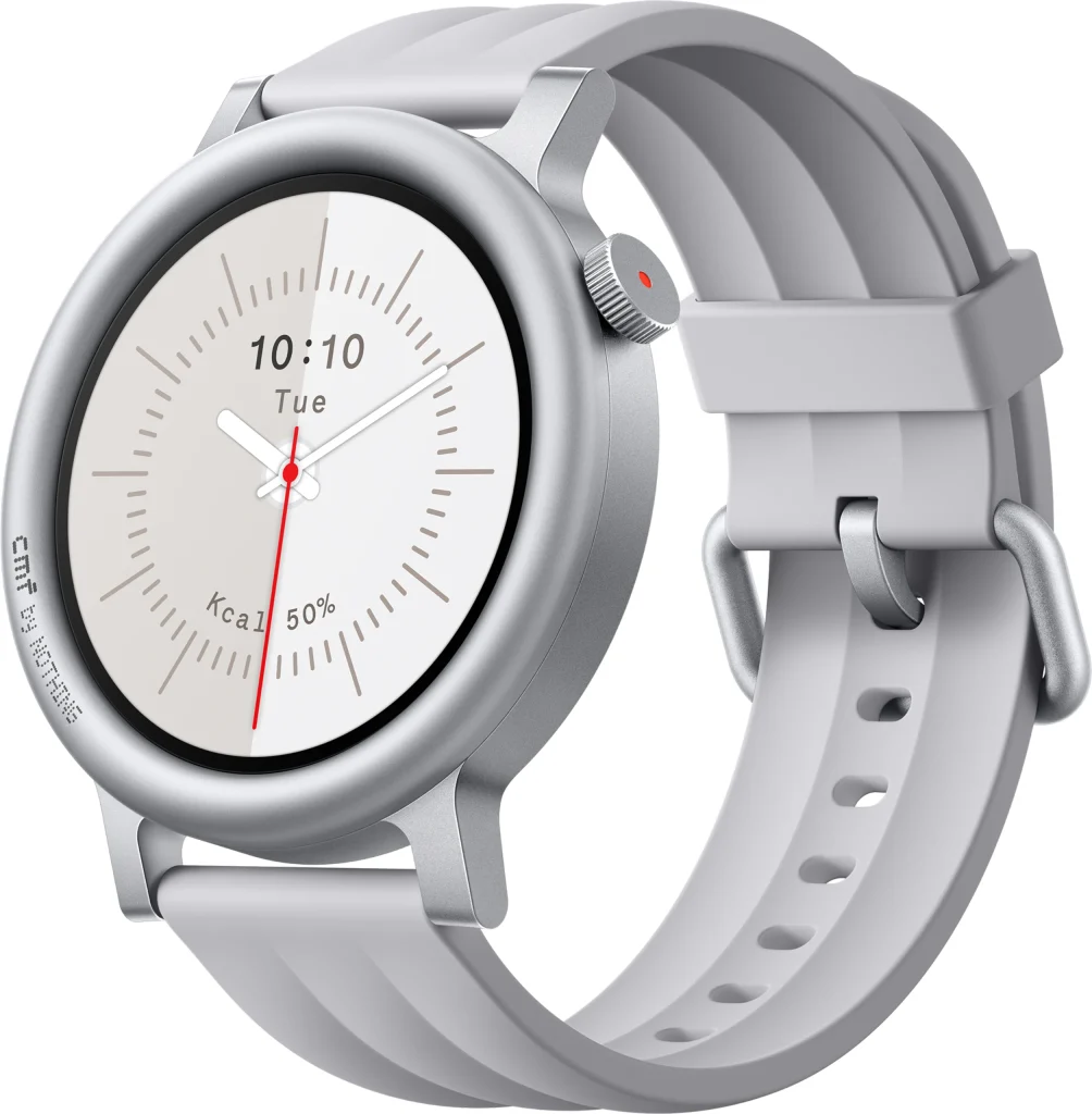 CMF by Nothing Watch 3 Pro, 1.43 AMOLED, 13 Day Battery, Dual-band GPS, Advance Heart+Sleep Monitor Smartwatch, Light Grey Strap