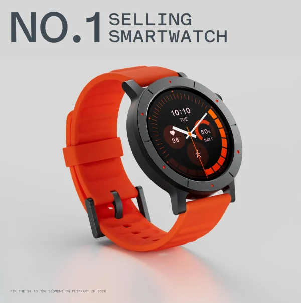 CMF by Nothing Watch 3 Pro, 1.43 AMOLED, 13 Day Battery, Dual-band GPS, Advance Heart+Sleep Monitor Smartwatch, Light Grey Strap - Image 3