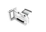 Cooler Master Vertical Graphics Card Holder Kit V3, Broad compatibility for MATX, ATX, EATX chassis, Universal GPU holder, PCIE 5.0 Compatible, Includes Riser Cable- 165mm, White, MCA-U000C-WFVK03