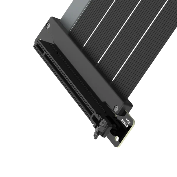 Cooler Master RISER CABLE PCIE 5.0 X16 200MM, PCIe 5.0 Compatible, Gold-plated Pin Connections, Black, MCA-U000C-KPCI50-200 - Image 3